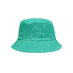 Background, Doodle, Pattern, Inside Out Bucket Hat (kids) by nateshop