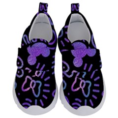 Multicolor Disney , Corazones, Mouse Kids  Velcro No Lace Shoes by nateshop