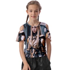 Img 20240116 154225 Kids  Butterfly Cutout T-shirt by Don007