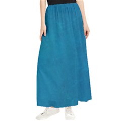 Blue Stone Texture Grunge, Stone Backgrounds Maxi Chiffon Skirt by nateshop