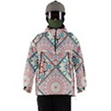 Flowers Pattern, Abstract, Art, Colorful Men s Ski and Snowboard Jacket View1