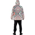 Flowers Pattern, Abstract, Art, Colorful Men s Ski and Snowboard Jacket View4