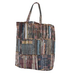 Abstract Colorful Texture Giant Grocery Tote by Bedest