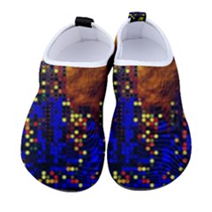 Skyline Frankfurt Abstract Moon Women s Sock-style Water Shoes by Cemarart