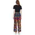 Hexagon Honeycomb Pattern Design Women s Pants  View2