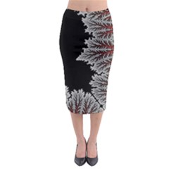 Astrology Surreal Surrealism Trippy Visual Art Midi Pencil Skirt by Bedest