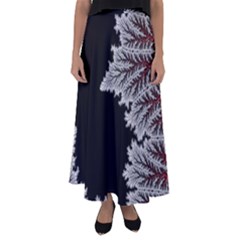 Astrology Surreal Surrealism Trippy Visual Art Flared Maxi Skirt by Bedest