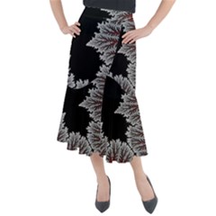 Astrology Surreal Surrealism Trippy Visual Art Midi Mermaid Skirt by Bedest