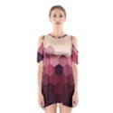 Hexagon Valentine Valentines Shoulder Cutout One Piece Dress View1