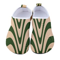 Swirl Pattern Abstract Marble Kids  Sock-style Water Shoes by Cemarart