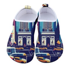 Skyscrapers City Usa Men s Sock-style Water Shoes by Cemarart