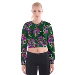 Floral-5522380 Cropped Sweatshirt by lipli