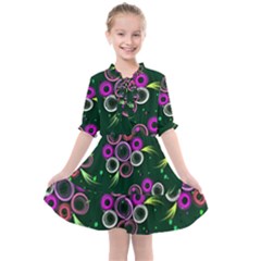 Floral-5522380 Kids  All Frills Chiffon Dress by lipli