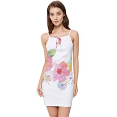 Flower-2342706 Summer Tie Front Dress by lipli