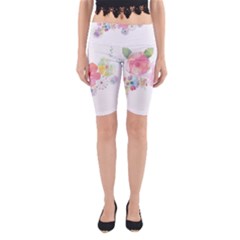 Flower-2342706 Yoga Cropped Leggings by lipli