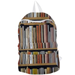 Book Nook Books Bookshelves Comfortable Cozy Literature Library Study Reading Reader Reading Nook Ro Foldable Lightweight Backpack by Maspions