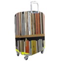 Book Nook Books Bookshelves Comfortable Cozy Literature Library Study Reading Reader Reading Nook Ro Luggage Cover (Medium) View2