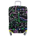 Math Linear Mathematics Education Circle Background Luggage Cover (Medium) View1