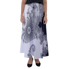 Apple Males Almond Bread Abstract Mathematics Flared Maxi Skirt by Apen