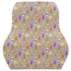 Halloween Candy Car Seat Back Cushion  by Askadina