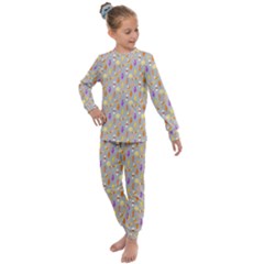 Halloween Candy Kids  Long Sleeve Set  by Askadina