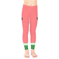 Watermelon Melon Fruit Healthy Food Meal Breakfast Lunch Juice Lemonade Summer Kids  Classic Winter Leggings by Maspions