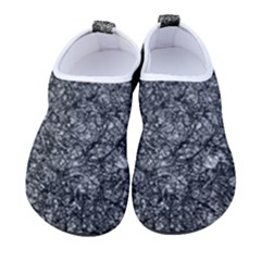 Black And White Abstract Expressive Print Men s Sock-style Water Shoes by dflcprintsclothing