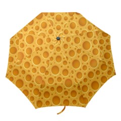 Cheese Texture Food Textures Folding Umbrellas by nateshop