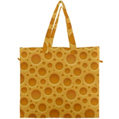 Cheese Texture Food Textures Canvas Travel Bag by nateshop