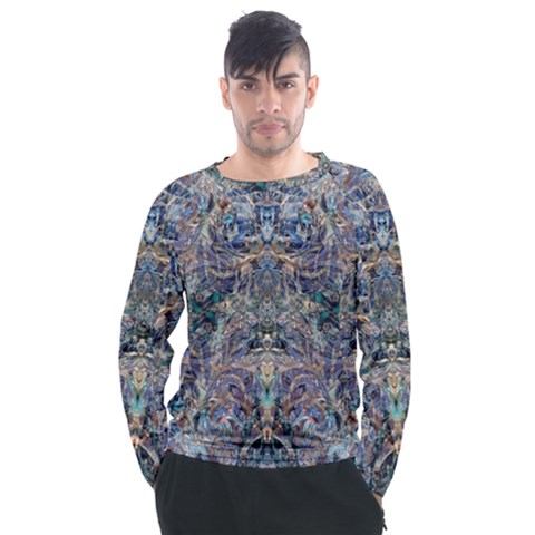 Alfabeto Men s Long Sleeve Raglan T-shirt by kaleidomarblingart