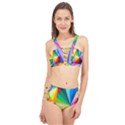 bring colors to your day Cage Up Bikini Set View1