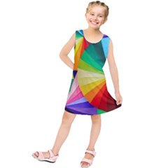 Bring Colors To Your Day Kids  Tunic Dress by elizah032470