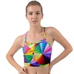 Bring Colors To Your Day Mini Tank Bikini Top by elizah032470