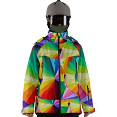 Bring Colors To Your Day Men s Zip Ski And Snowboard Waterproof Breathable Jacket by elizah032470