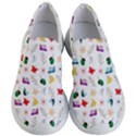 Snails Butterflies Pattern Seamless Women s Lightweight Slip Ons View1