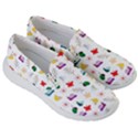 Snails Butterflies Pattern Seamless Women s Lightweight Slip Ons View3