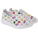 Snails Butterflies Pattern Seamless Kids  Slip On Sneakers View3