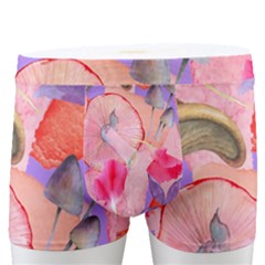 Pink Glowing Flowers Men s Boxer Briefs by Sparkle