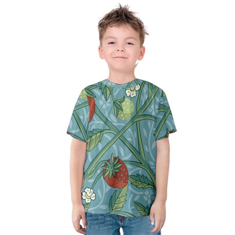 Spring Time Kids  Cotton T-shirt by AlexandrouPrints