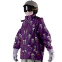 Skull Halloween Pattern Women s Zip Ski and Snowboard Waterproof Breathable Jacket View2