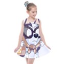 bluey rainbow Kids  Summer Dress View1