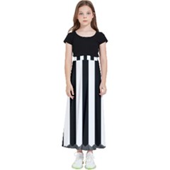 Stripes Geometric Pattern Digital Art Art Abstract Abstract Art Kids  Flared Maxi Skirt by Proyonanggan