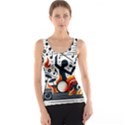 Abstract Drummer Women s Basic Tank Top View1