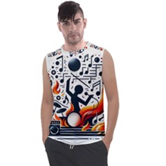 Abstract Drummer Men s Regular Tank Top by RiverRootz