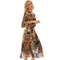 Colorful Model Midsummer Wrap Dress View3