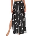 Chalk Music Notes Signs Seamless Pattern Maxi Chiffon Tie-Up Sarong View1