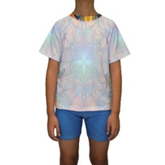 Pattern 2a Pattern 2 Kids  Short Sleeve Swimwear by 2607694