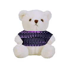 Purplestars Full Print Tee For Cuddly Teddy Bear by Sparkle