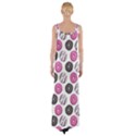 Pattern Seamless Design Decorative Thigh Split Maxi Dress View2