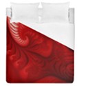 Lachs Kl Rotweissschwarz Kl Duvet Cover (Queen Size) View1